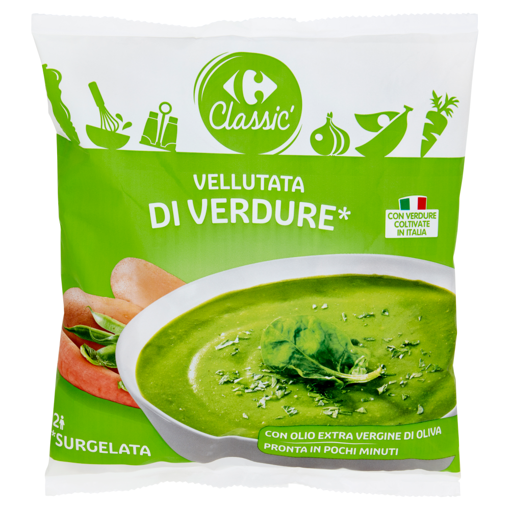 Carrefour Classic Vellutata di Verdure Surgelata 600 g