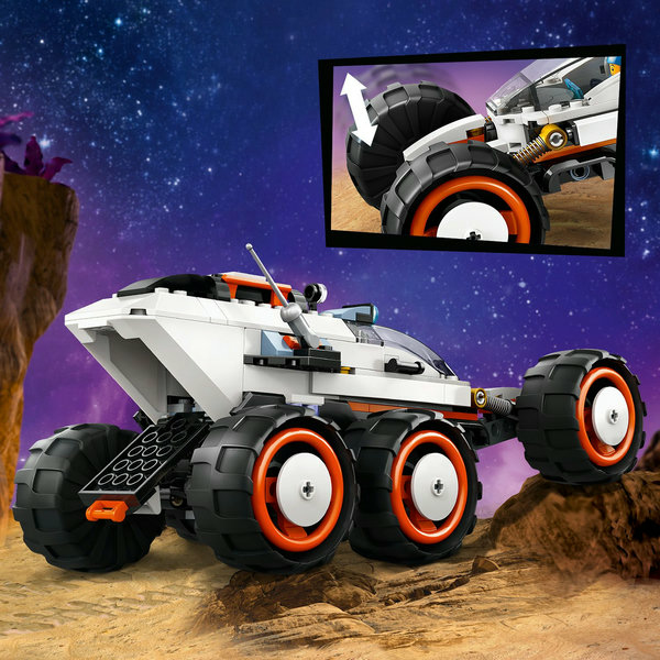 LEGO City Rover esploratore spaziale e vita aliena