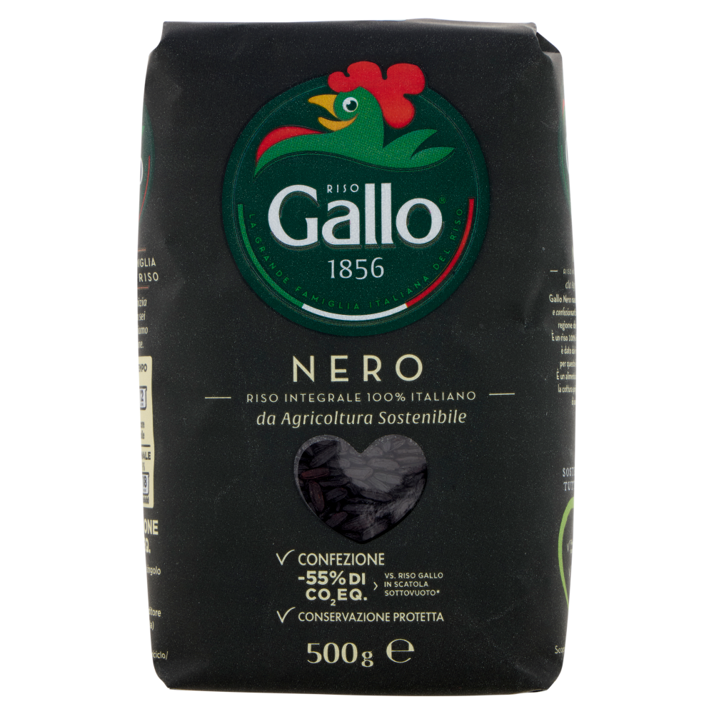 Riso Gallo Nero da Agricoltura Sostenibile 500 g