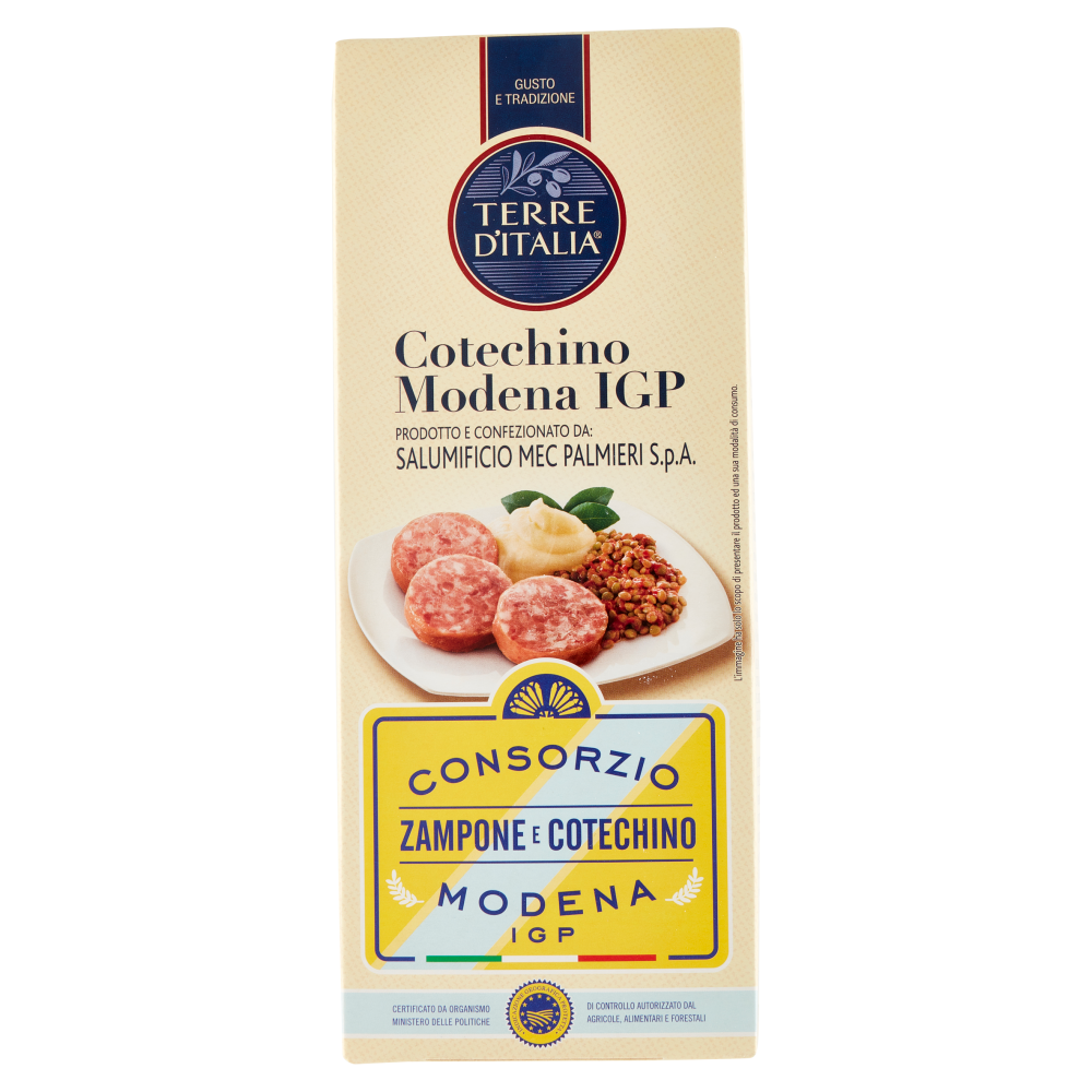 Terre d'Italia Cotechino Modena IGP 500 g
