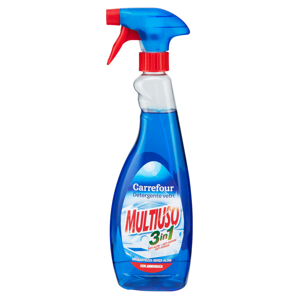 Carrefour Detergente vetri Multiuso 3in1 750 ml