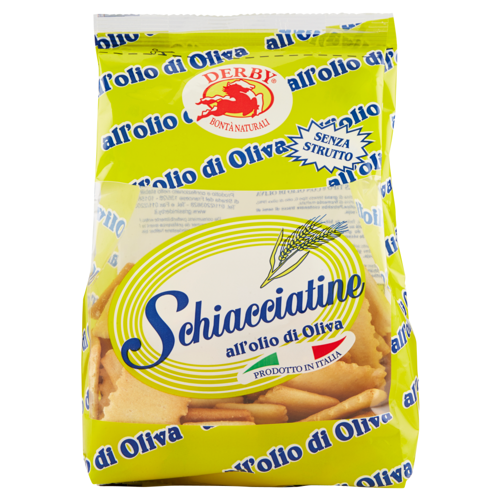 Derby Schiacciatine all'olio di Oliva 250 g