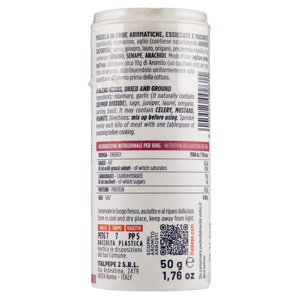 Italpepe Aromito  Arrosti 50 g