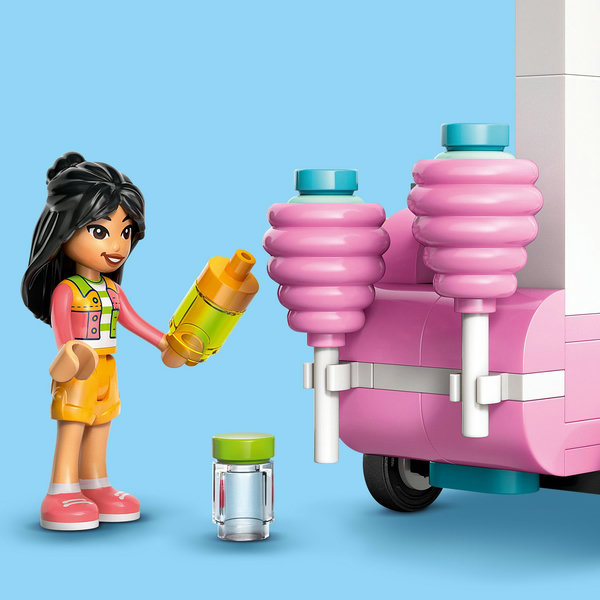 LEGO Friends Bancarella di zucchero filato e scooter
