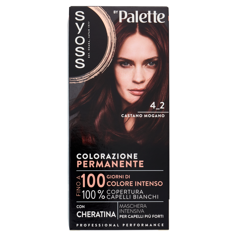 Syoss By Palette Colorazione Permanente 4_2 Castano Mogano