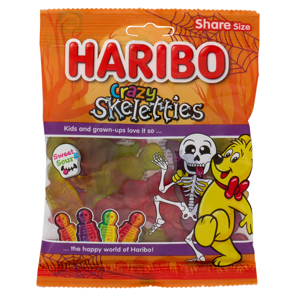 Haribo Crazy Skeletties 160 g
