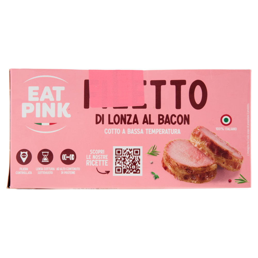 Eat Pink Filetto di Lonza al Bacon 400 g