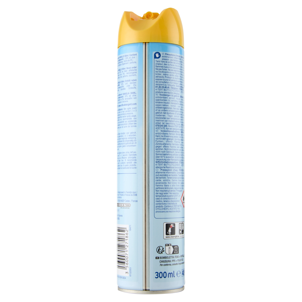 Carrefour Essential Deodorante Spray per ambienti Vaniglia 300 ml