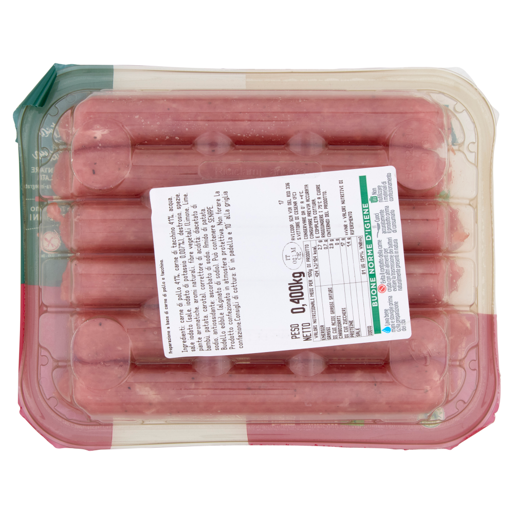 Amadori Salsicce Delicate 0,400 kg