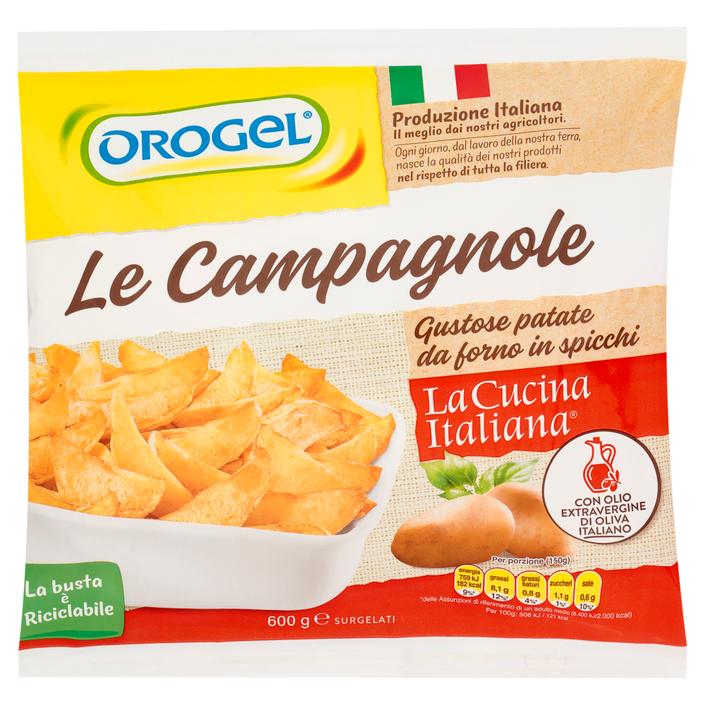 Orogel La Cucina Italiana le Campagnole Surgelati 600 g