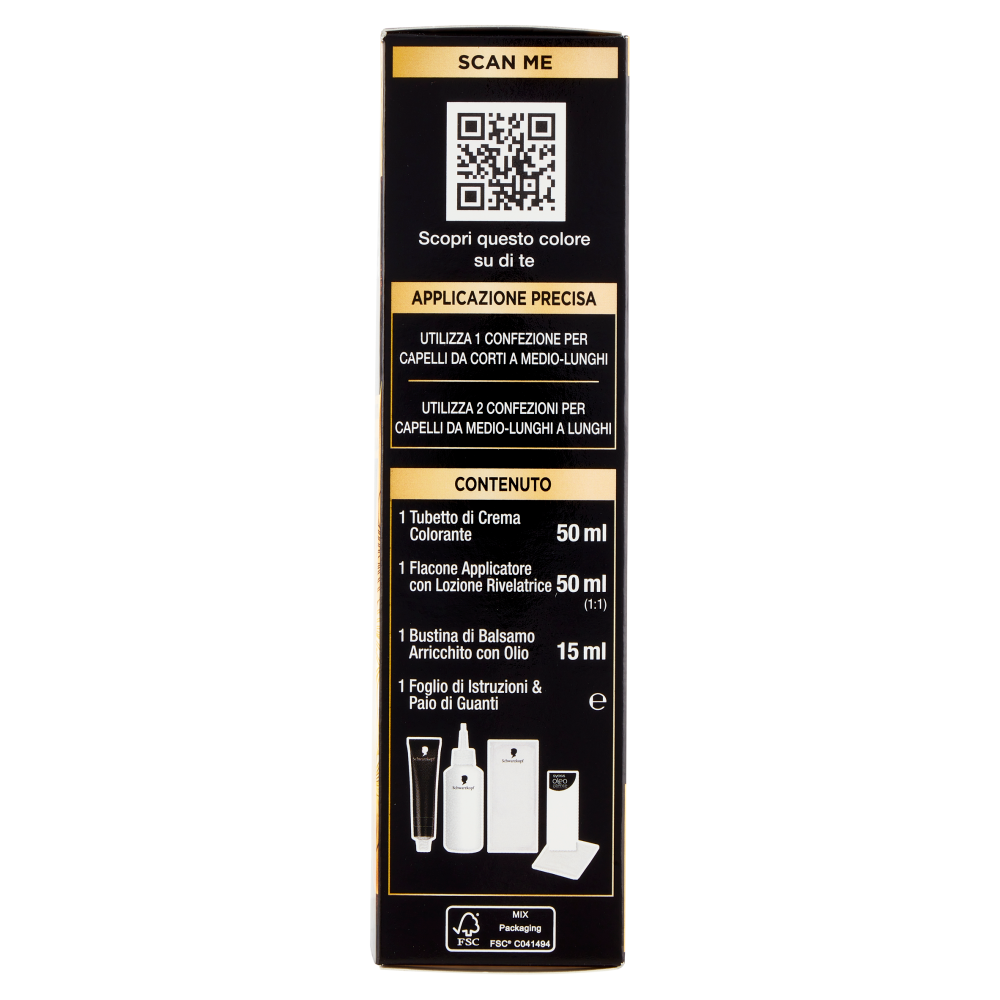 Palette oleo intense Castano Moka 4-18