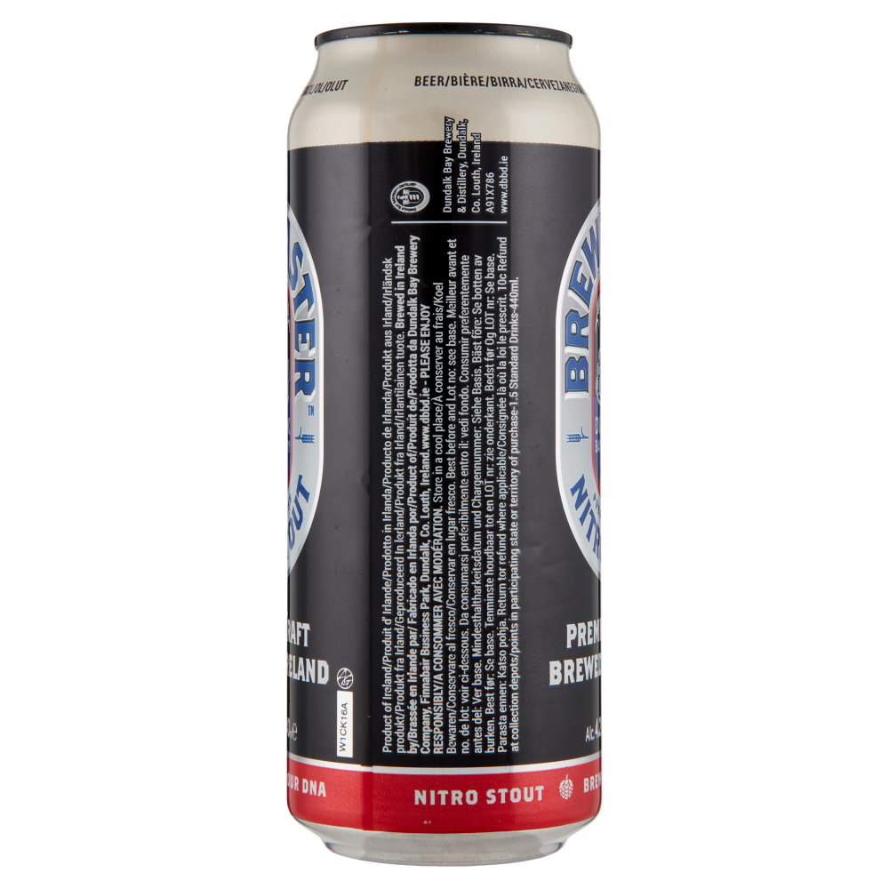 Brewmaster Premium Irish Nitro Stout 440 ml