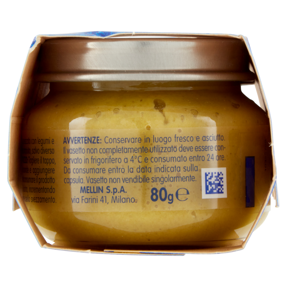 Mellin Primi Legumi 100% Naturale Omogeneizzato 2 x 80 g