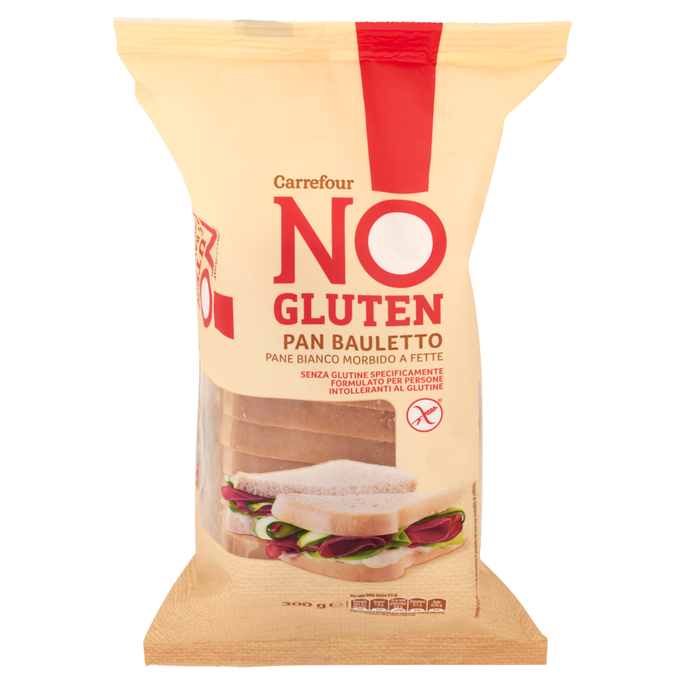 Carrefour No Gluten Pan Bauletto 300 g