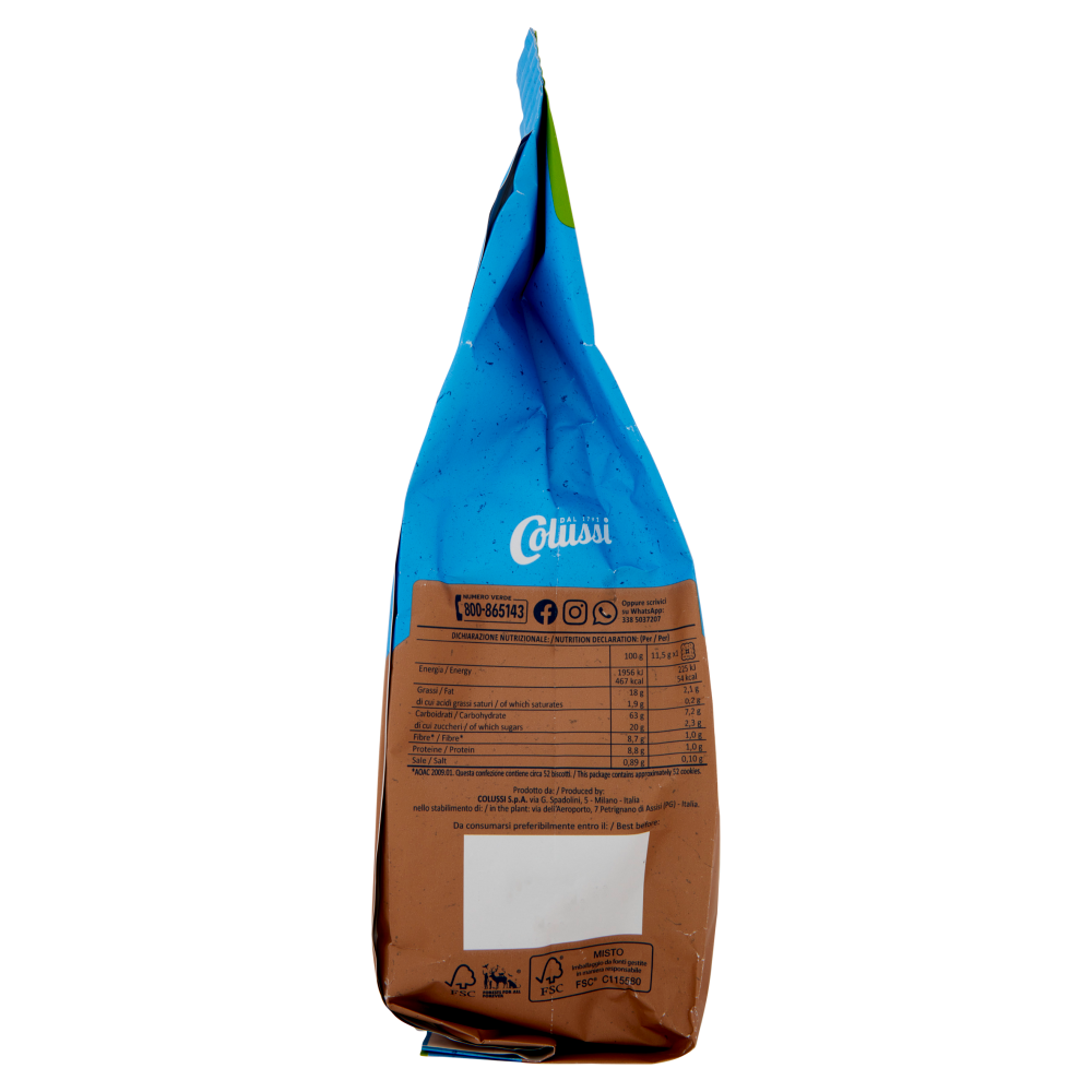 Colussi Gran Dispensa Biscotti con Farina Integrale 600 g