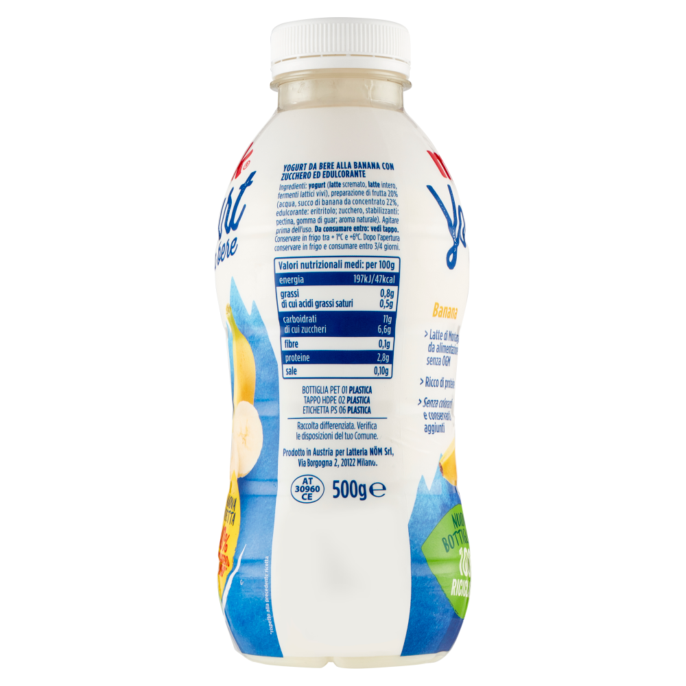 Milk Yogurt da bere Banana 500 g