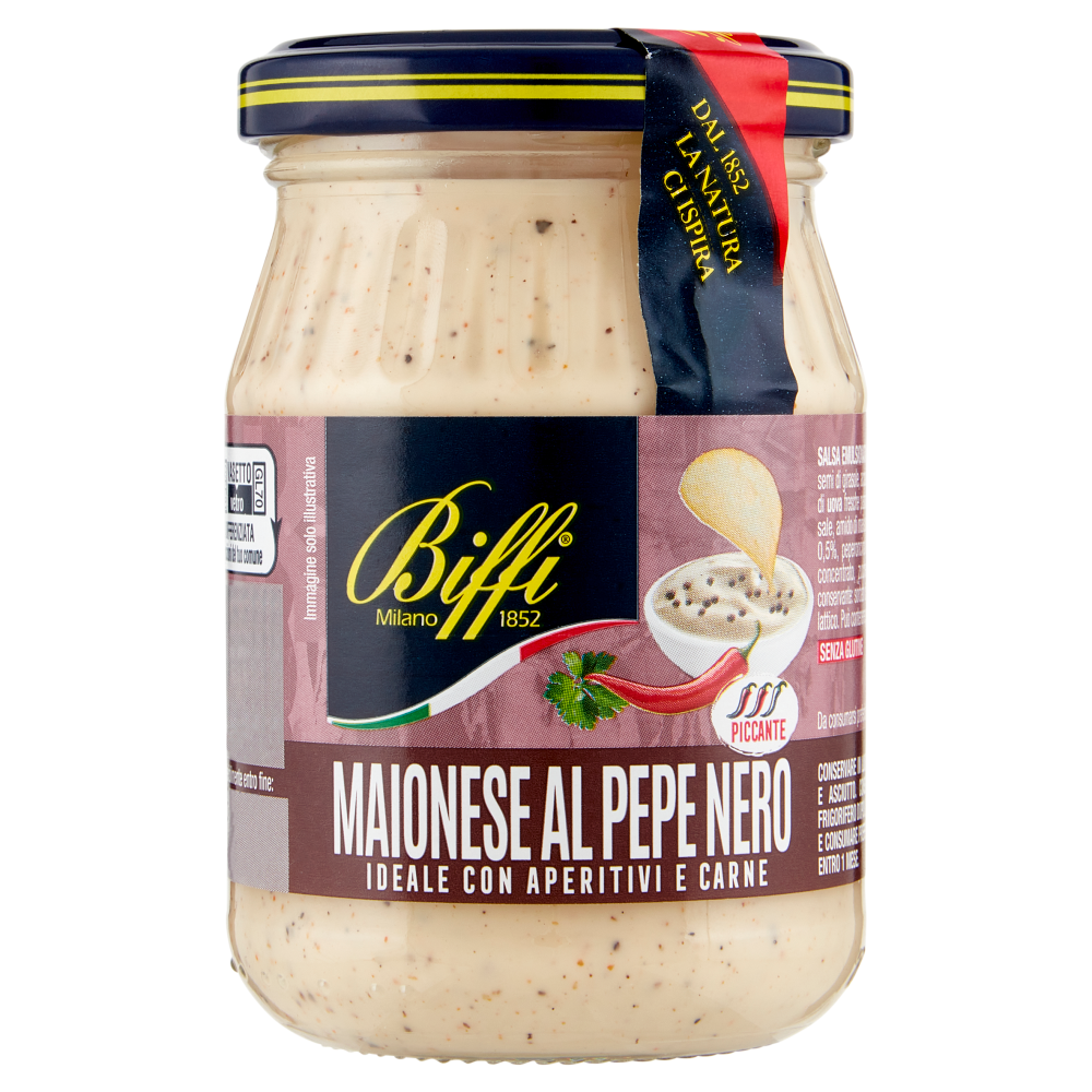 Biffi Maionese al Pepe Nero 180 g
