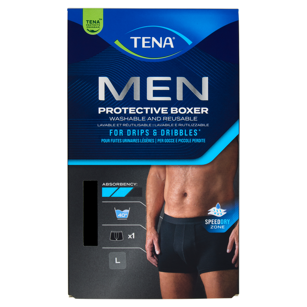 Tena Men Protective Boxer L Nero 1 pz
