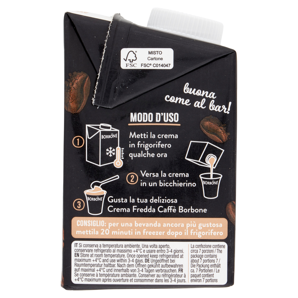 Caffè Borbone crema Fredda Caffè 550 g