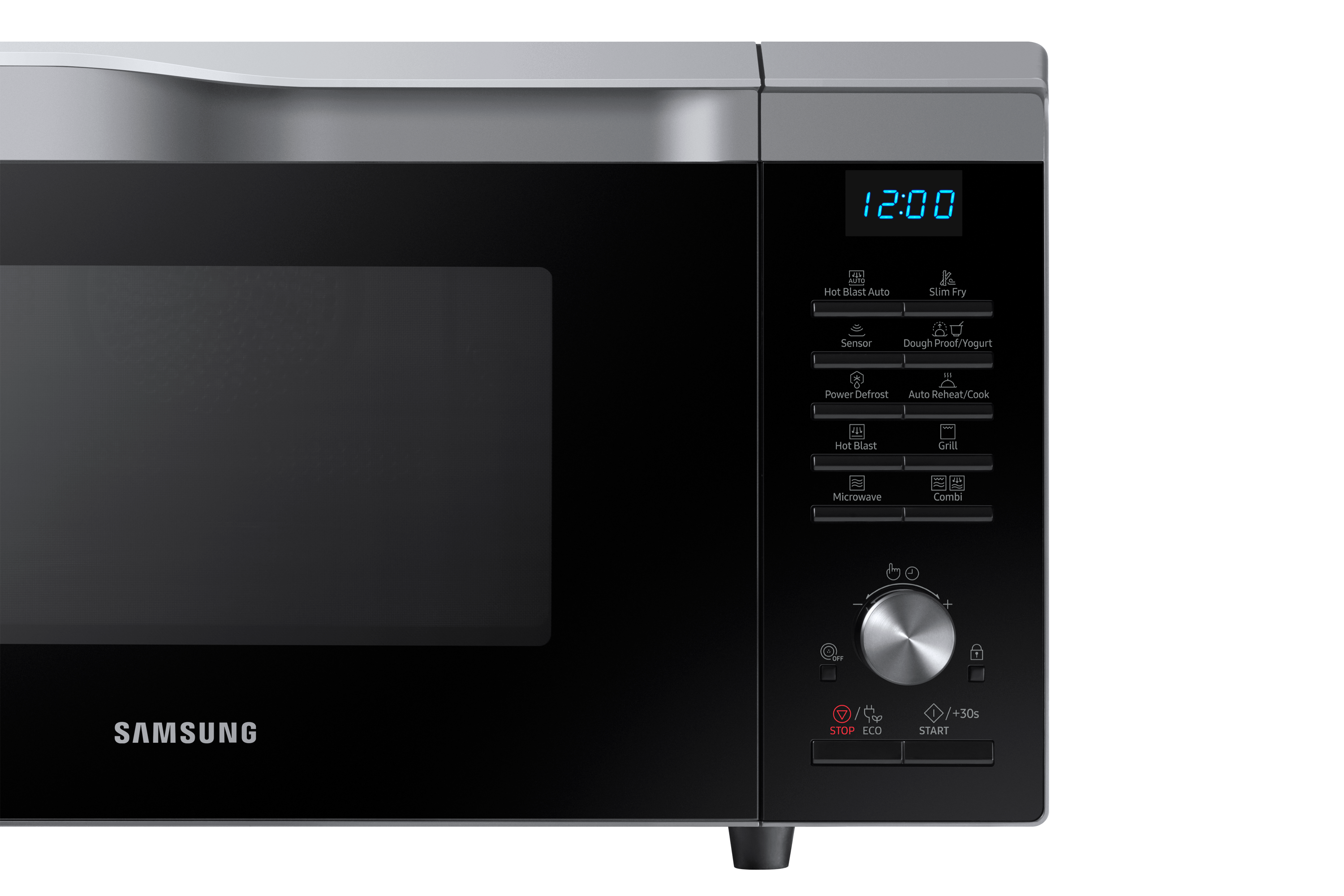 Samsung MC28M6075CS forno a microonde Superficie piana Microonde combinato  28 L 900 W Nero, Argento | Carrefour