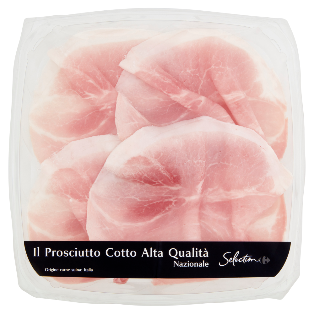 Carrefour Selection il Prosciutto Cotto Alta Qualit&agrave; Nazionale 120 g