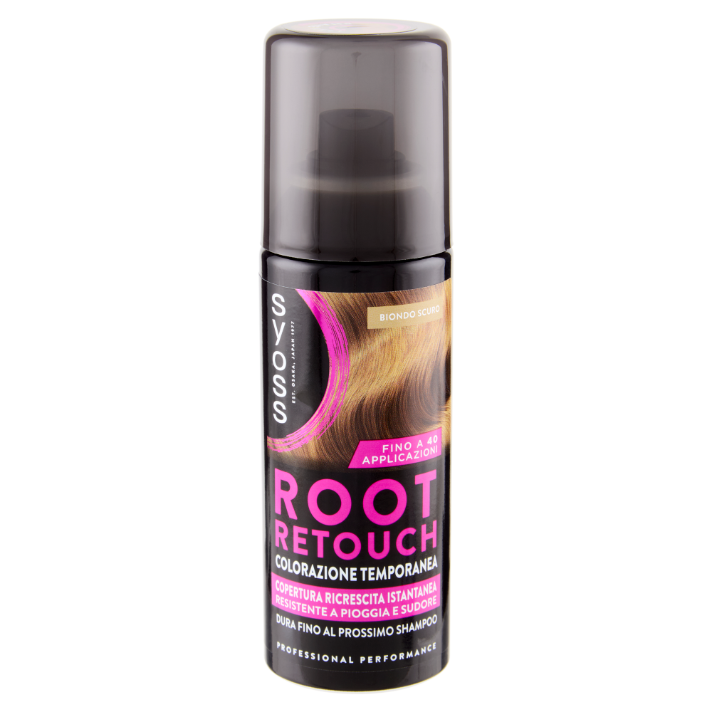 Syoss Root Retouch Colorazione Temporanea Biondo Scuro 120 ml