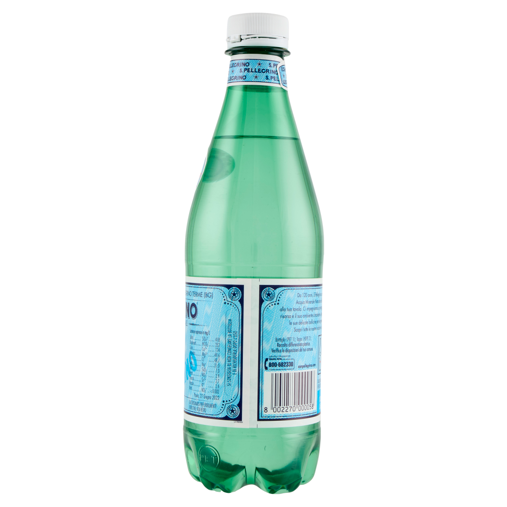 S.PELLEGRINO, Acqua Minerale Frizzante, Pet - 500ml