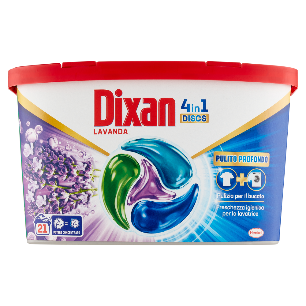 DIXAN Discs Lavanda 21pz (346,5g)