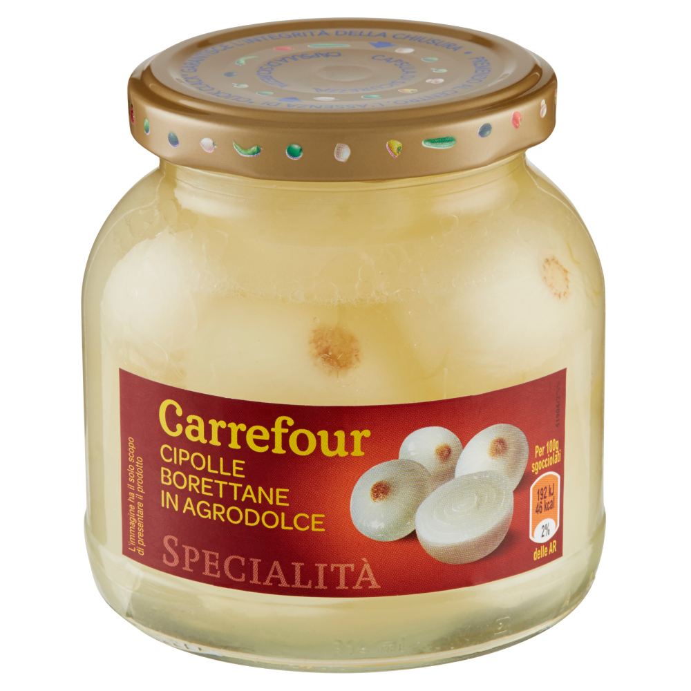 Carrefour Specialità Cipolle Borettane in Agrodolce 300 g