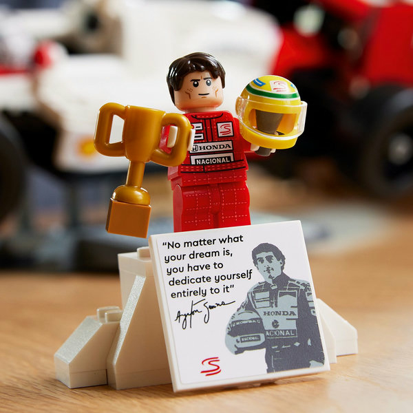 LEGO ICONS McLaren MP4/4 e Ayrton Senna