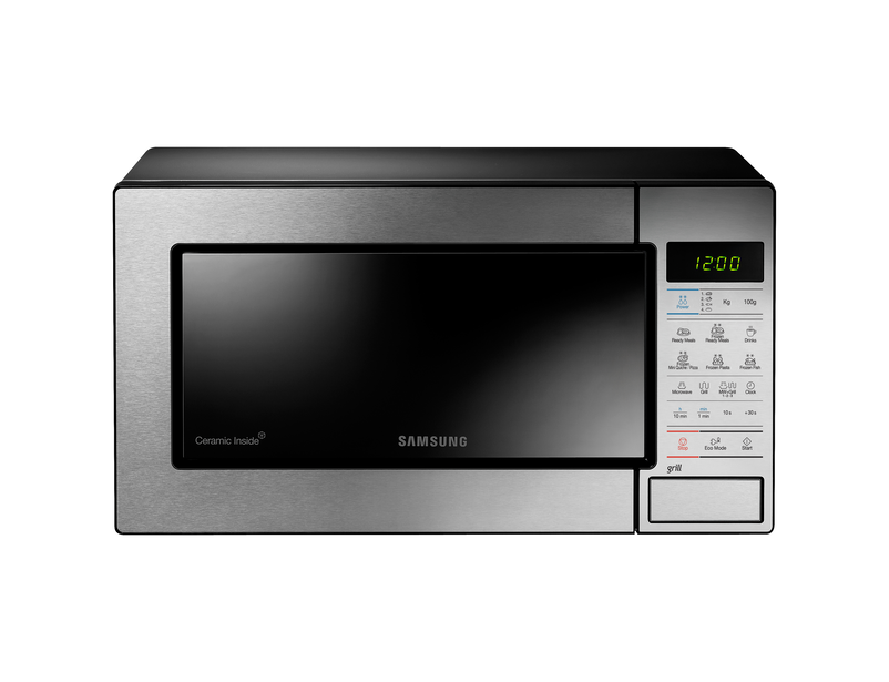 Samsung GE83M forno a microonde Acciaio inox Microonde con grill Superficie piana 23 L 800 W