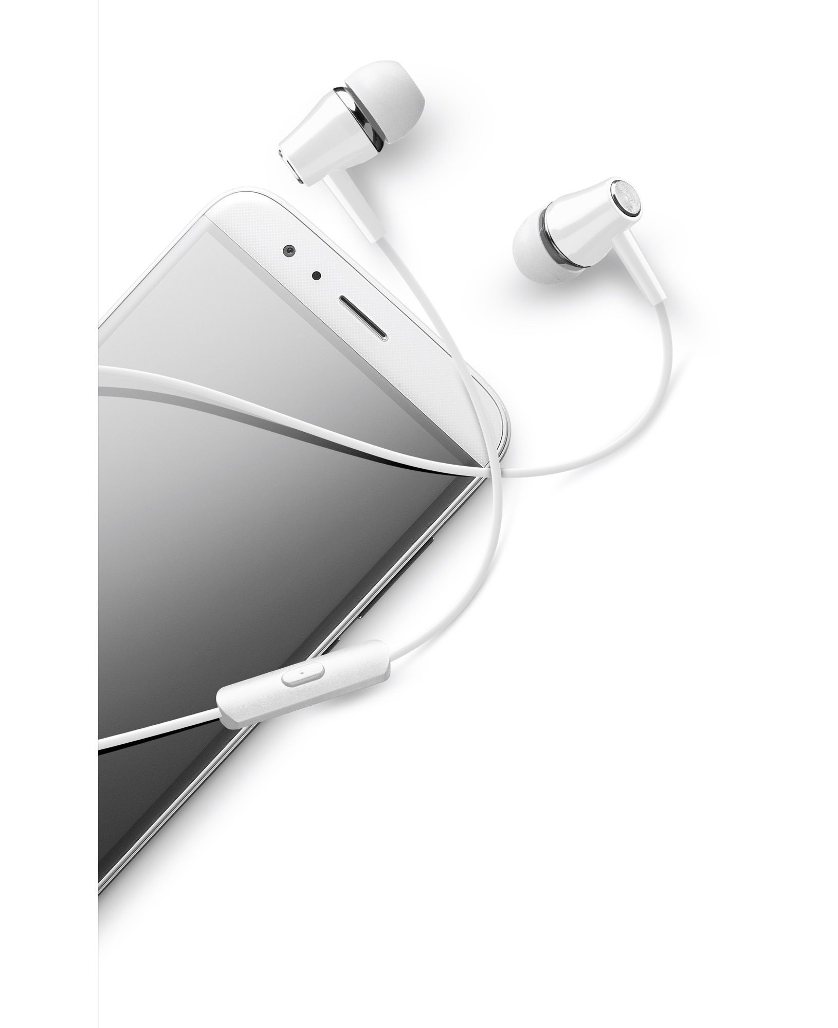 Cellularline Voice In Ear - Universale Auricolari perfect fit in-ear Bianco  | Carrefour