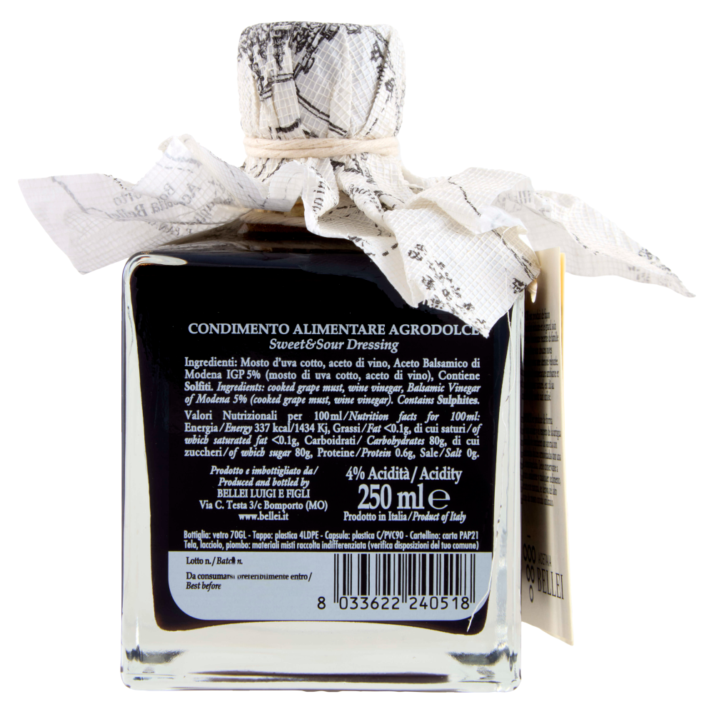 Acetaia Bellei Sua Maest&agrave; DensoDolce 250 ml