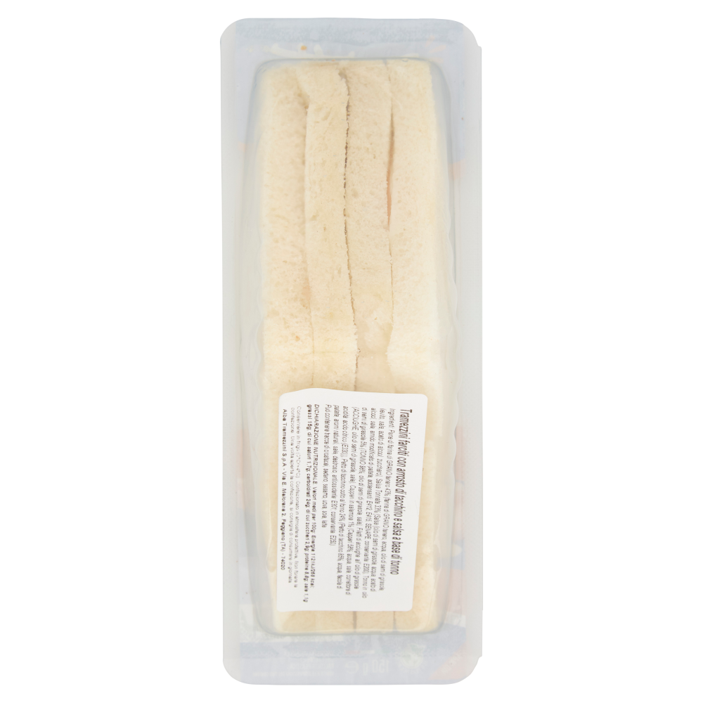 alba Tramezzini Duetto alla Piemontese Arrosto Tonn&egrave; 150 g