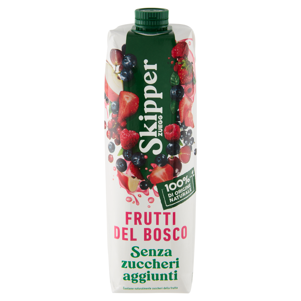 Zuegg Skipper Frutti del Bosco Senza zuccheri aggiunti 1000 ml