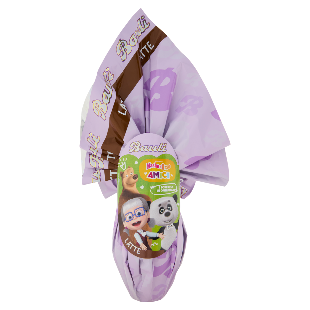 Bauli Uovo Latte Masha e Orso Amici 150 g