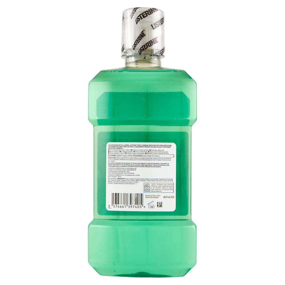 Listerine Total Care Denti e Gengive Gusto Delicato Zero Alcol 500 ml