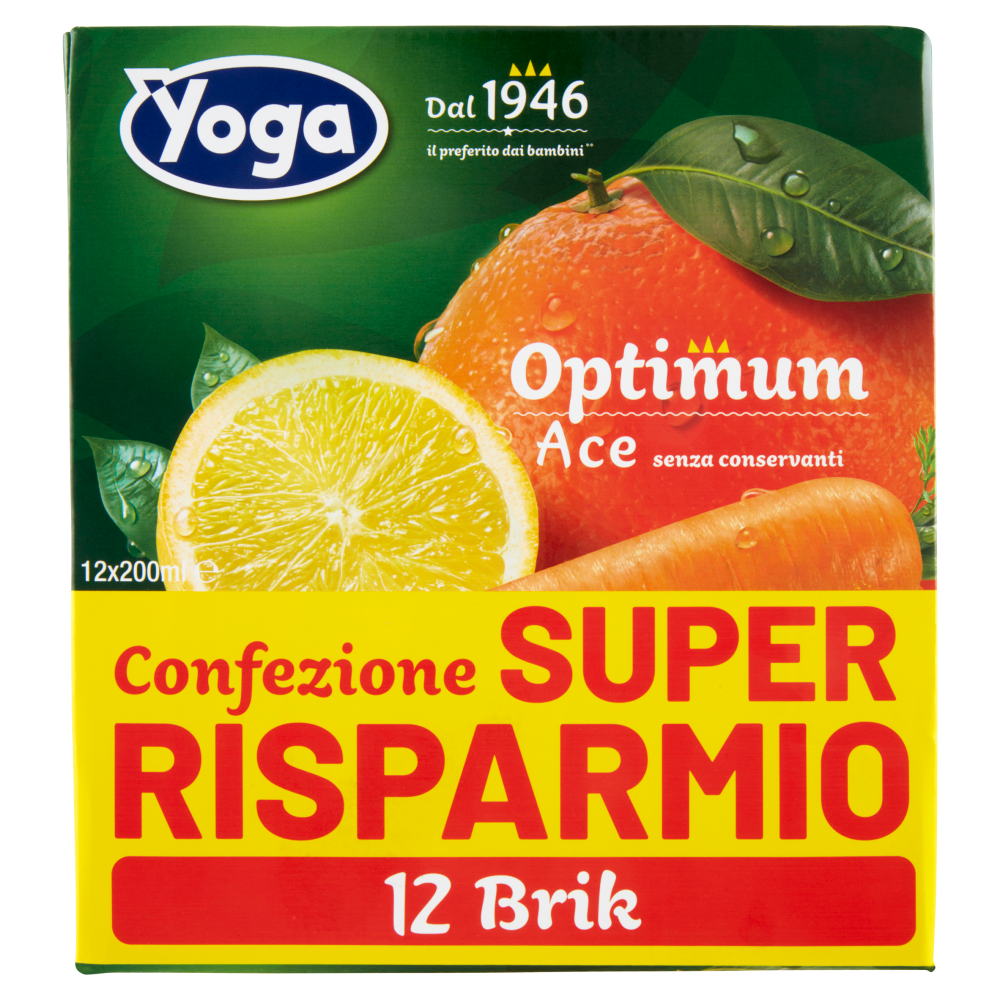 Yoga Optimum Ace 12 x 200 ml
