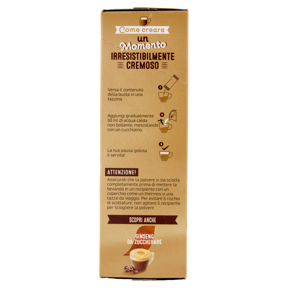 NESCAFÉ Ginseng Caffè Solubile con Ginseng 10 Bustine 70g