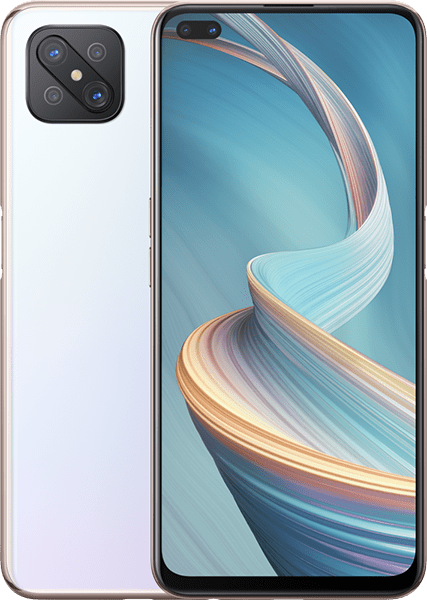 TIM Oppo Reno4 Z 5G 16,7 cm (6.57") Doppia SIM ColorOS 7.1 USB tipo-C 8 GB 128 GB 4000 mAh Bianco