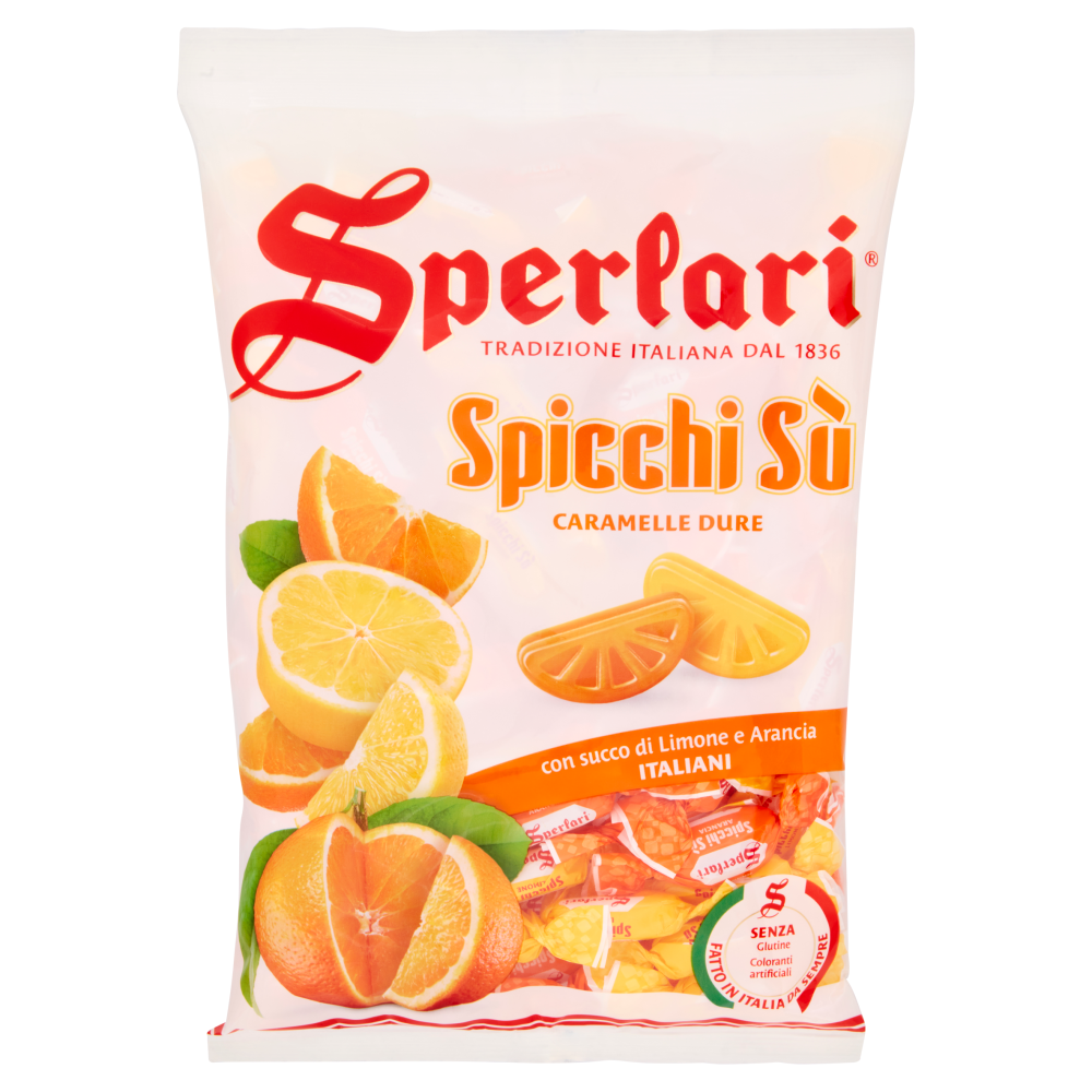 Sperlari Spicchi S&ugrave; Caramelle Dure 500 g