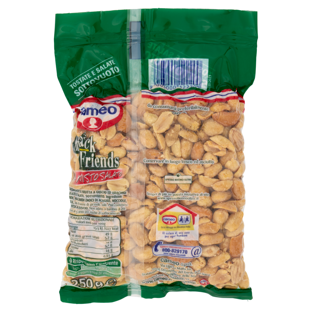 cameo Snack Friends Misto Salato Tostate e Salate Sottovuoto 250 g