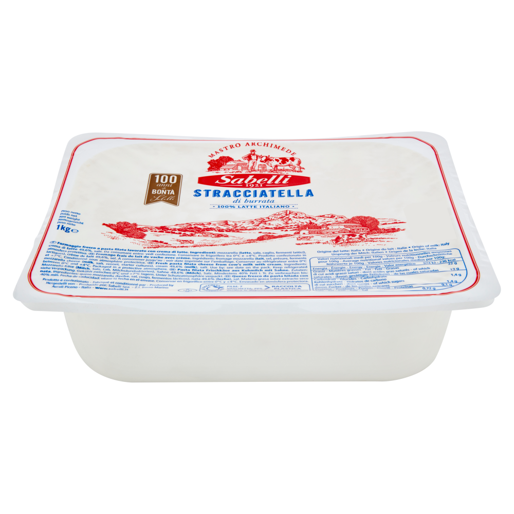 Sabelli Stracciatella di burrata 1 kg