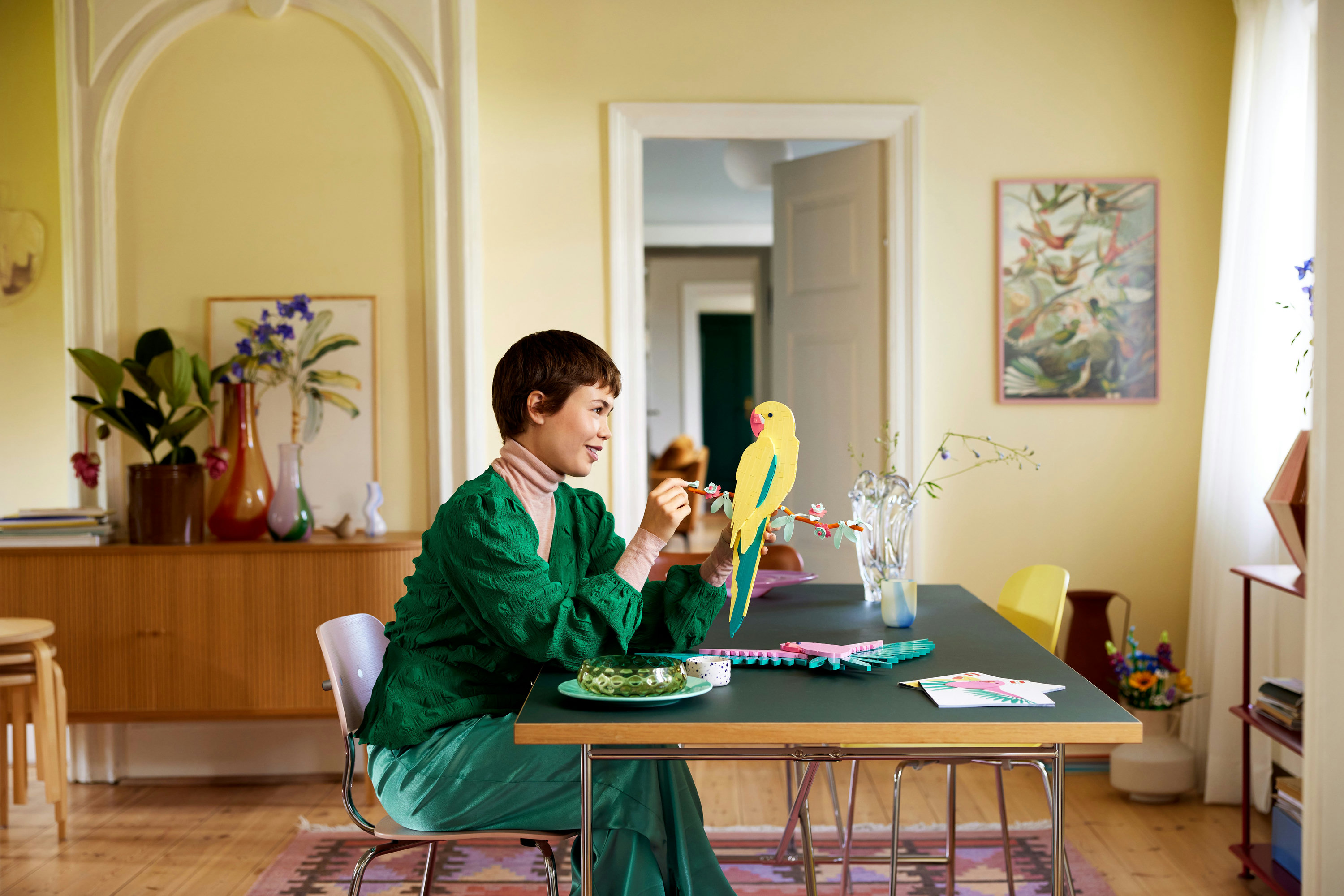 LEGO ART Collezione animali &ndash; Pappagalli ara