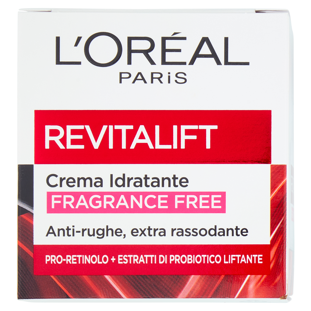 L'Oréal Paris Revitalift Crema Idratante Fragrance Free Anti-rughe 50 ml