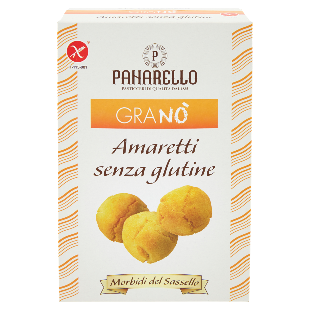 Panarello Gran&ograve; Amaretti senza glutine 200 g