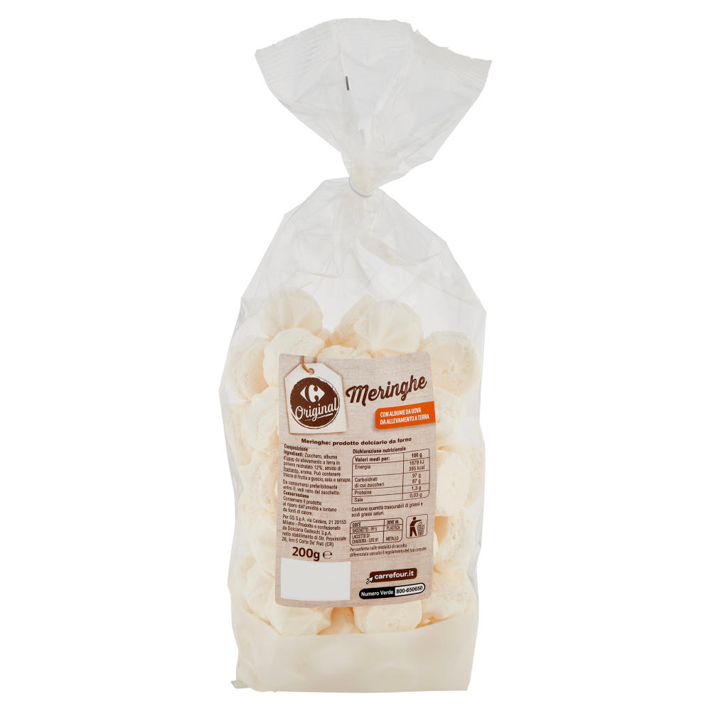 Carrefour Original Meringhe 200 g