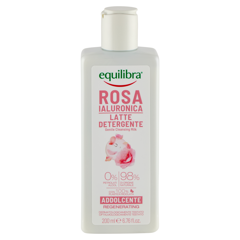 equilibra Rosa Ialuronica Latte Detergente Addolcente 200 ml