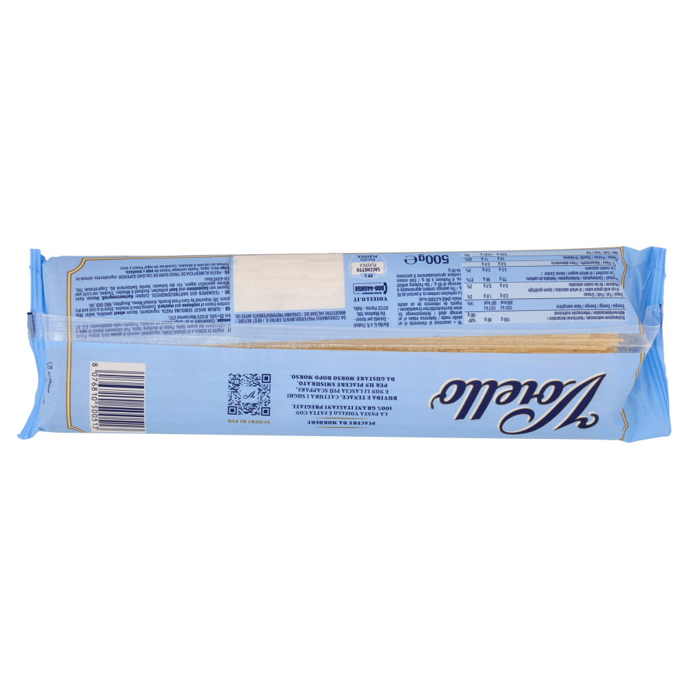 Voiello Pasta Lo Spaghettino N°103 Grano 100% Italiano Trafilata Bronzo 500g