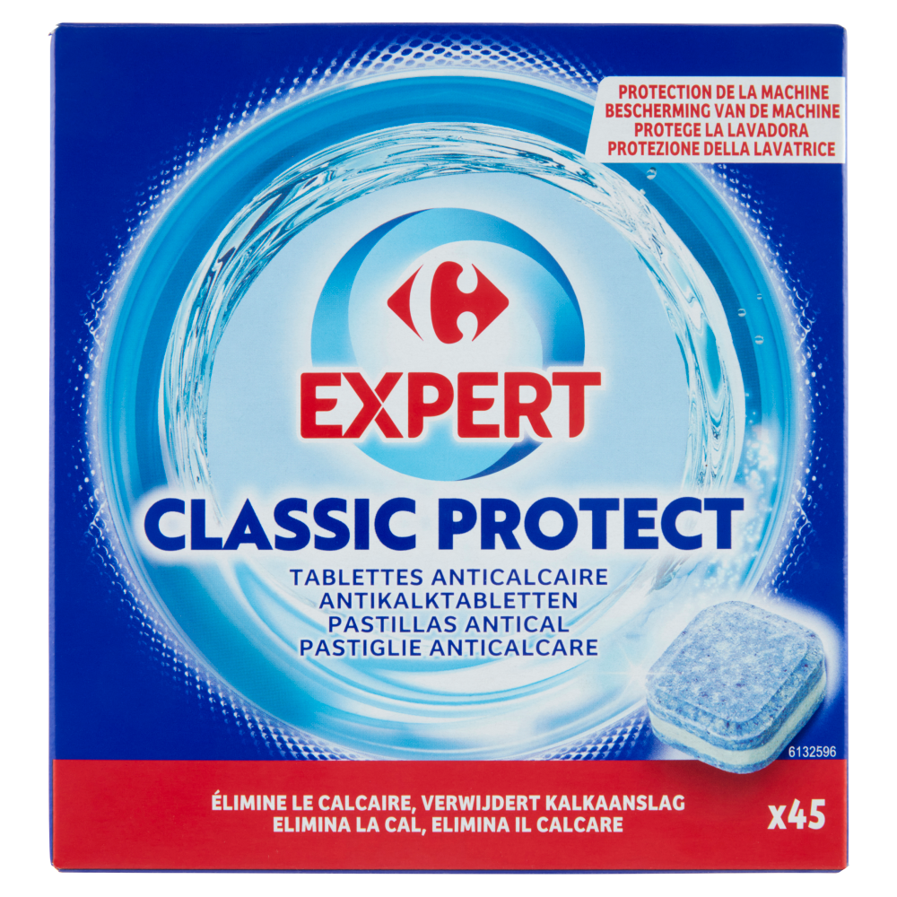 Carrefour Expert Classic Protect Pastiglie Anticalcare 45 x 12 g